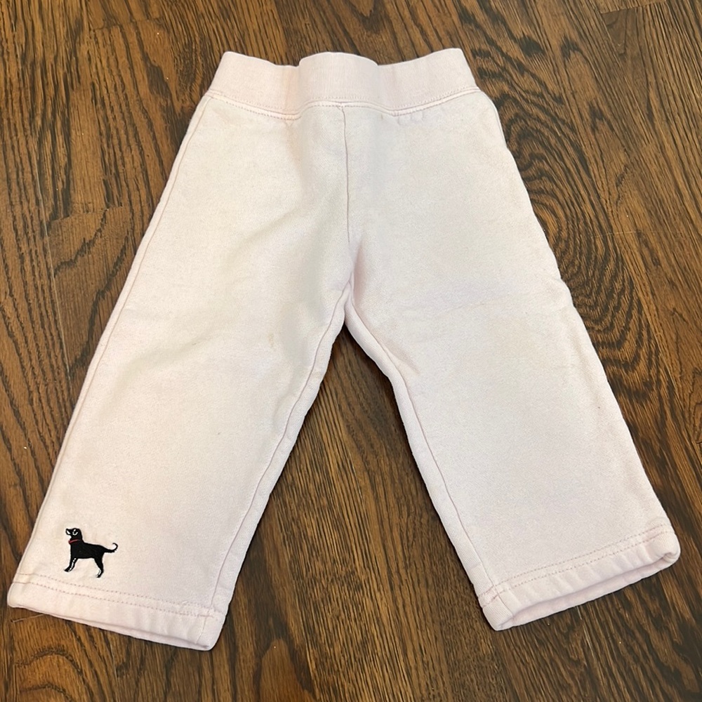 Black dog sweatpants 2T